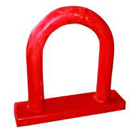 A TYPE CHAIN LOCKER RING PLATE