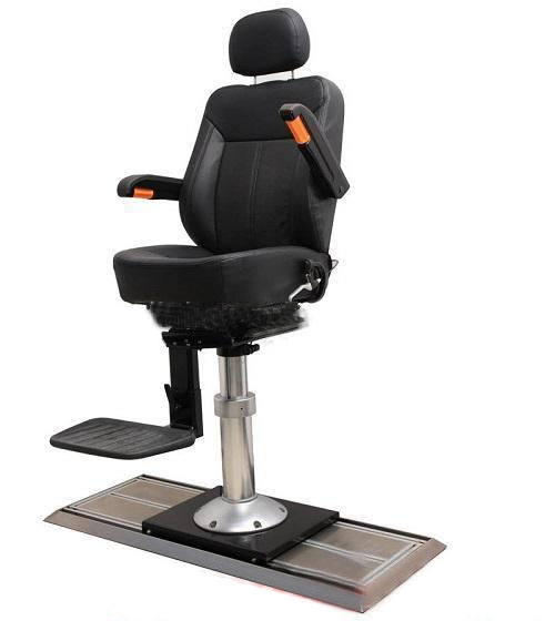 MARINE PILOT CHAIR WITH RAIL