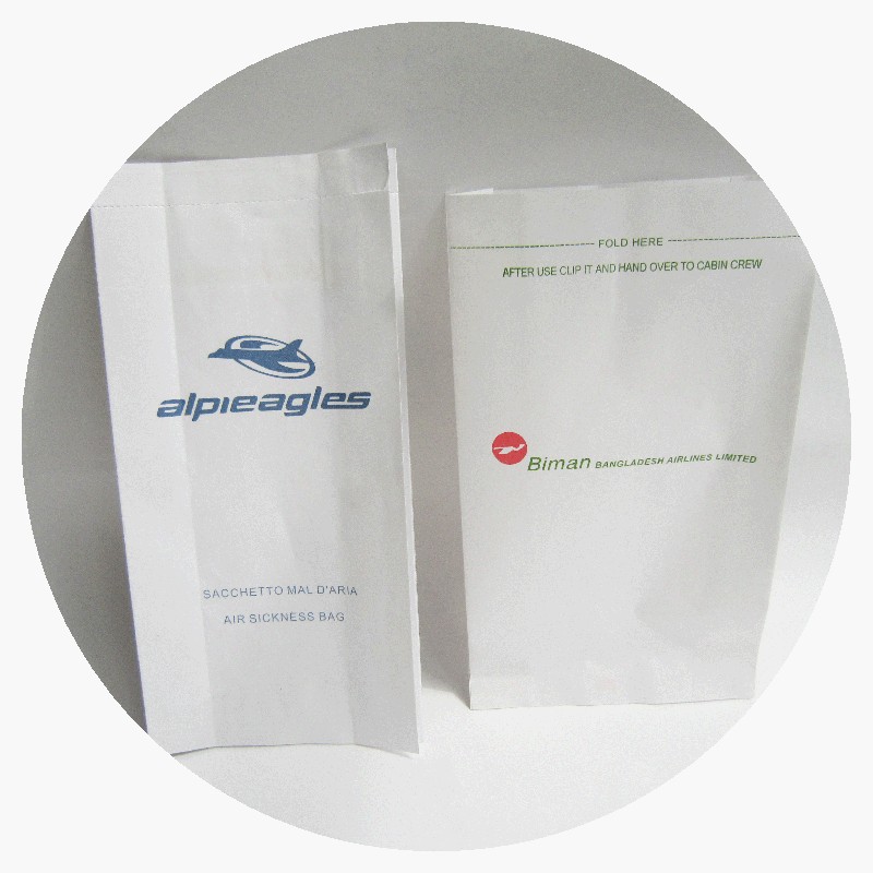 AIRLINE SICKNESS BAG