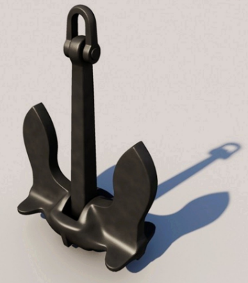 ANCHOR-Marine Stockless Anchor