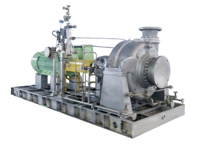 Circulating slurry pump